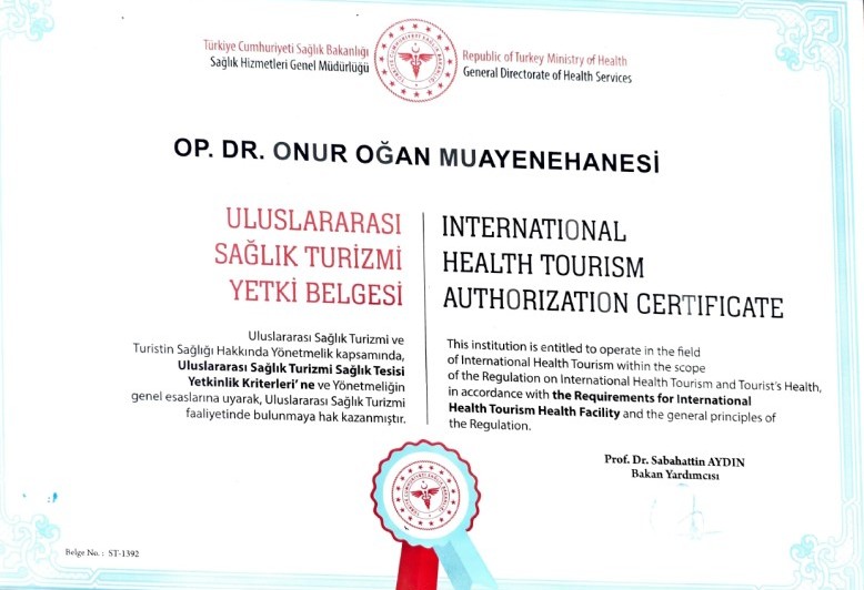Health Tourism Authorization Certificate